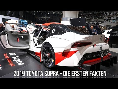 2019 Toyota Supra Infos Fakten Vorschau GR Supra Racing Concept GT Sport Voice over Cars Genf 2018