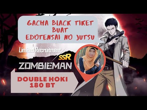 GACHA ZOMBIEMAN ONE PUNCH MAN THE STRONGEST | Kuras Sampai Habis Black Tiket | Double Hoki 180 BT