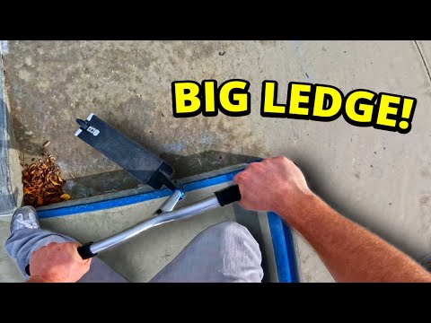 INSANE Tail Whip Off a Ledge (Almost Crashed)