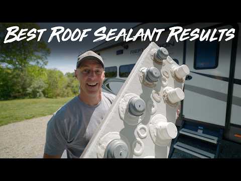 Best RV Roof Sealant Results! 11 Tested! Here's What Worked And What Failed.