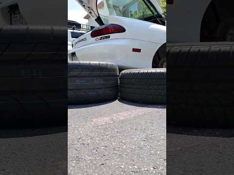 315s on LT1 4th gen Fbody! #383 #383stroker #camaro #fbody #shorts #short #norub #tires #z28 #chevy