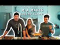 SURPRISE GUEST Mia Makes Shrimp Scampi Cooking With Bradley