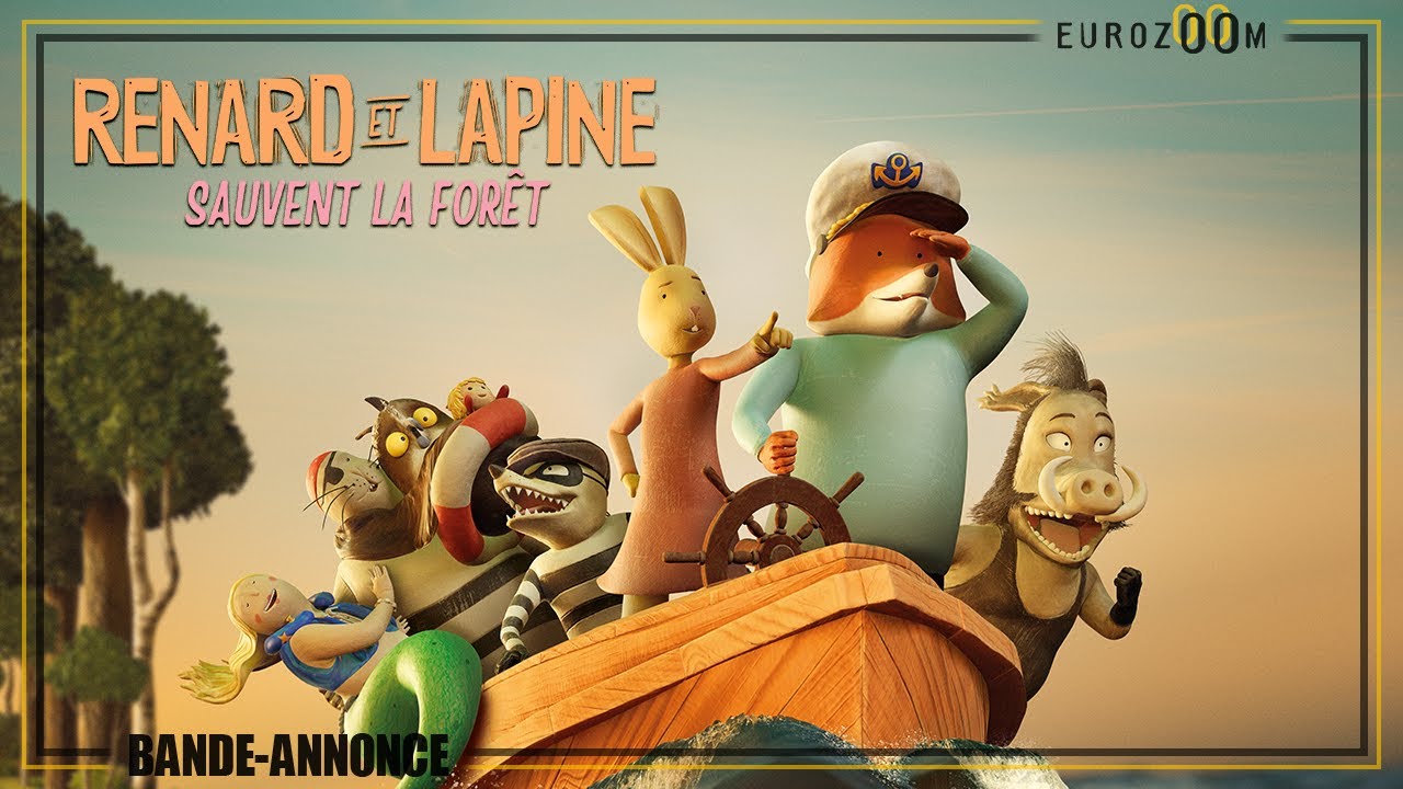Miniature de la vidéo BANDE ANNONCE - RENARD ET LAPINE SAUVENT LA FORET - LE 23 JUILLET AU CINEMA du film Renard et Lapine sauvent la forêt