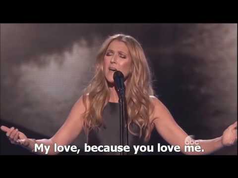 Celine Dion - HYMNE A L' AMOUR (English subtitles) 2015