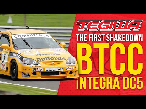 THE FIRST SHAKEDOWN AT OULTON PARK!! - BTCC INTEGRA DC5! (ON-BOARD FOOTAGE!)