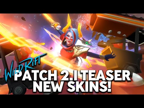 Patch 2.1 - New Champion & Skin Teasers (Lunar Beast, Project & more) | League of Legends: Wild Rift