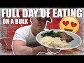 MY BULKING DIET - Full Day of Eating On a LEAN BULK
