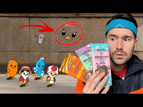 El PATO que encuentre al PATO INVISIBLE gana un CHOCOLATE de MRBEAST