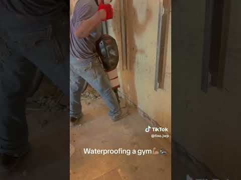 Below-Grade Gym is Waterproofed - Portland, OR