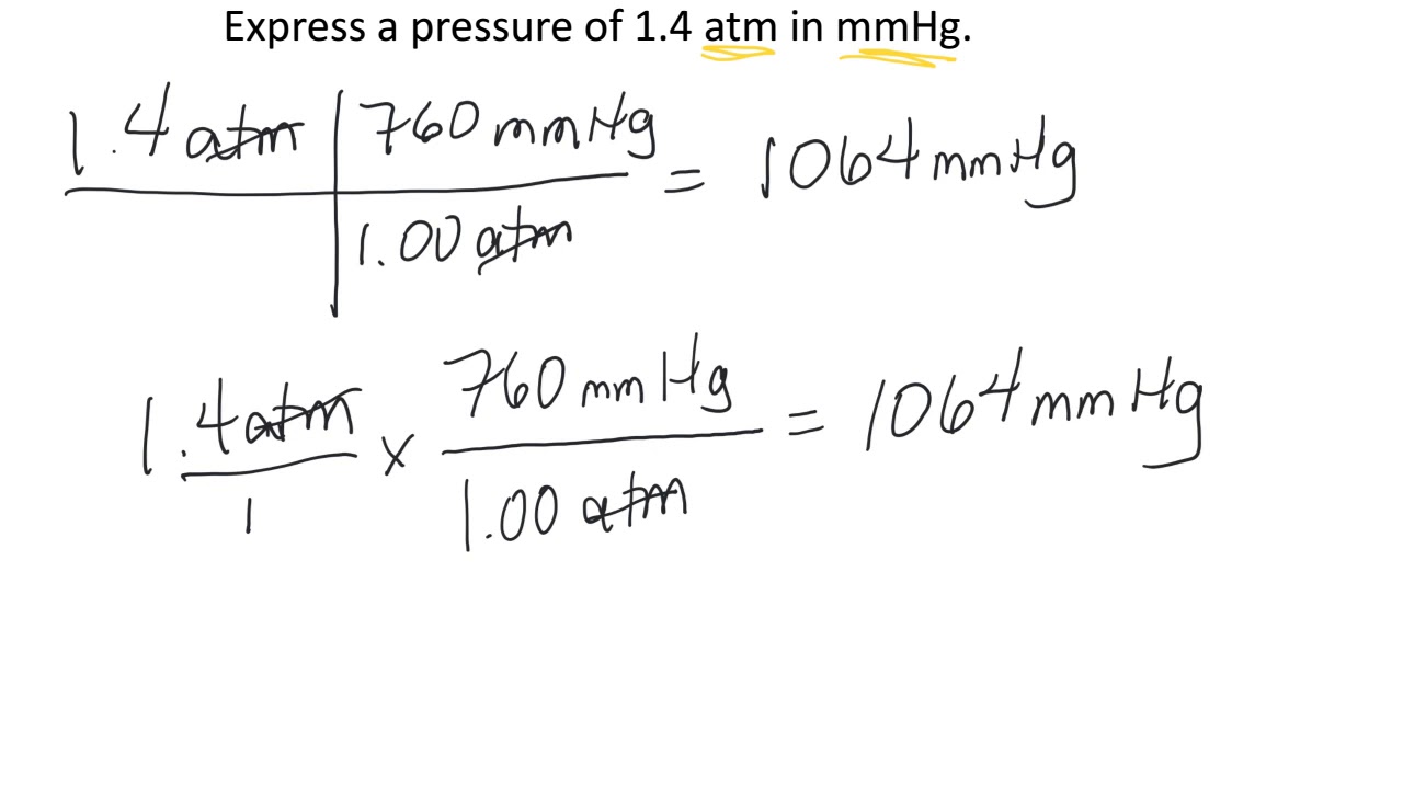Pressure and Temperature Conversions