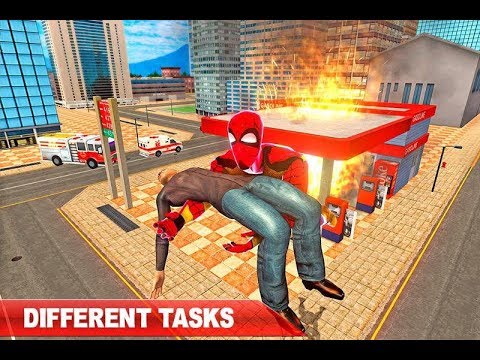 Flying Spider Hero City Rescue Android Gameplay