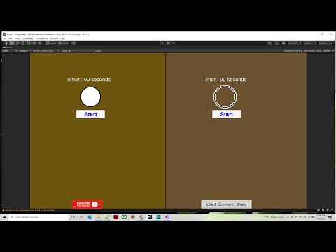 Progressbar With Timer Unity3d