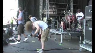 Fightstar | Playing &quot;War Machine&quot; @ Download 2009 | Live Footage