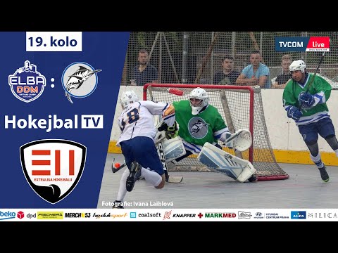 Highlights 19. kola Extraligy Hokejbalu - Elba DDM Ústí nad Labem vs. HBC Plzeň | 26.3. 2022