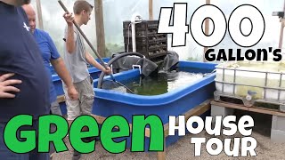 You Won't Believe What this Teen has Growing in his 400 gallon Greenhouse Tanks