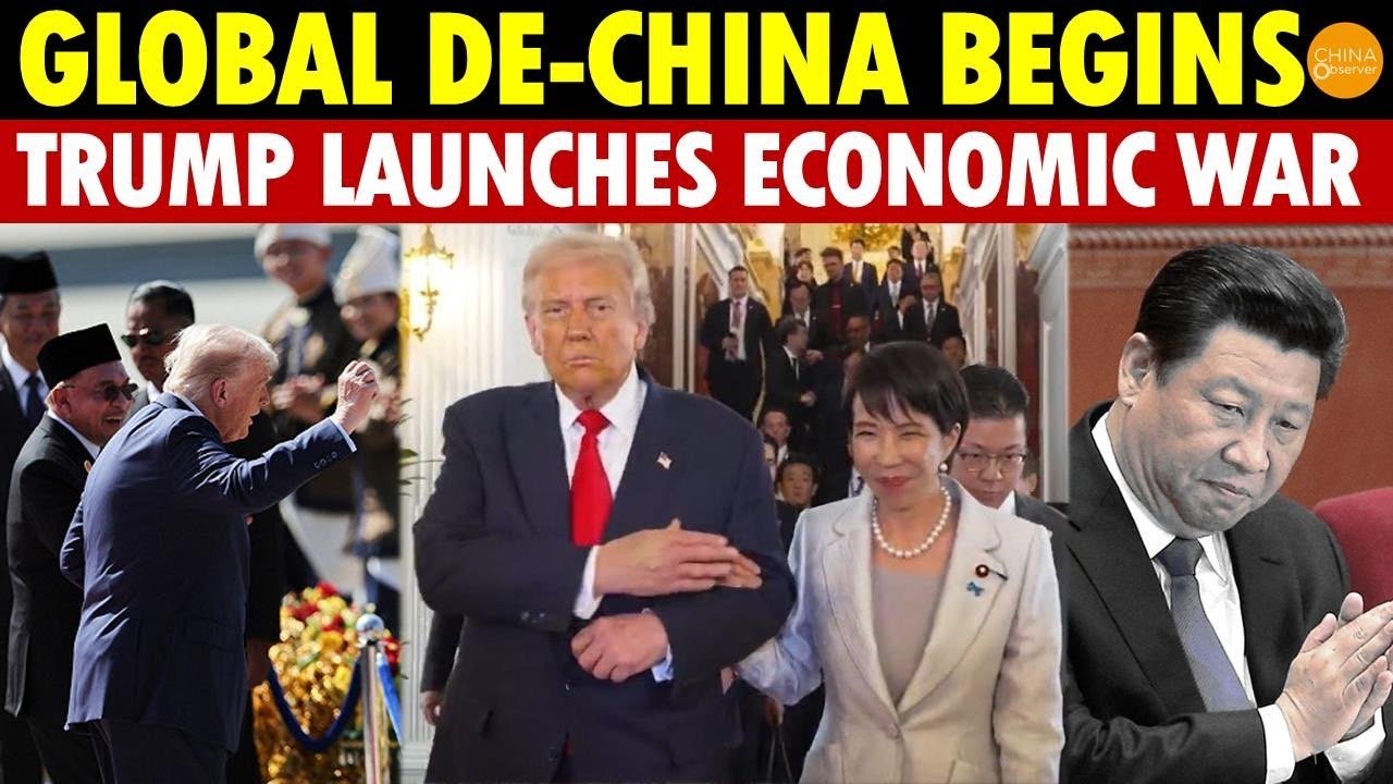 Global De-China Begins! Trump’s Asia Tour Launches Economic War, Xi Jinping Left Isolated
