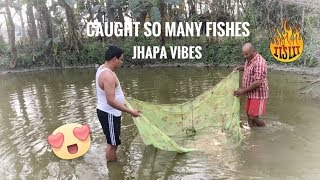 The Jhapa vlog || Fishing in local pond || Funny Tractor ride || Nepal