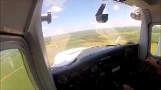 preview picture of video 'Pouso forçado cessna 152 da EJ (completo) Emergency landing'