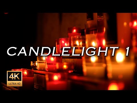 🔥 Burning Candles in a Catholic Church 🔥 Relaxing Flickering Candle Sounds 🔥 3 Hours 🔥