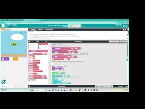 Lesson 21: Side Scroller: Level 3 - Code.org - CS Discoveries - Interactive Animations & Games