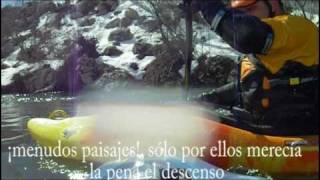 preview picture of video 'descenso del río curueño 8/3/2009 (hoces valdeteja)'
