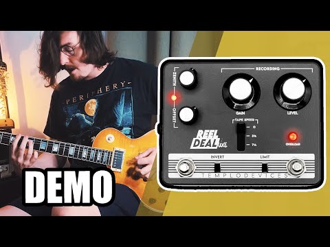 Templo Devices Reel Dealuxe Tape Preamp and Vibrato Demo
