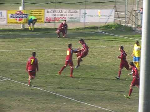 Mondaino - BELLARIVA 1-2 (Gaspari pareggia di testa su calcio d'angolo)