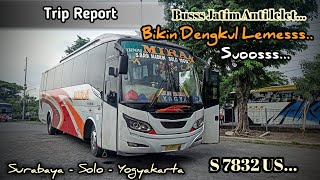 Download lagu Ganasnya Bus Jatim Bikin Dengkul LEMESSS || Trip Mira Ekonomi Surabaya-Solo Non Tol. mp3