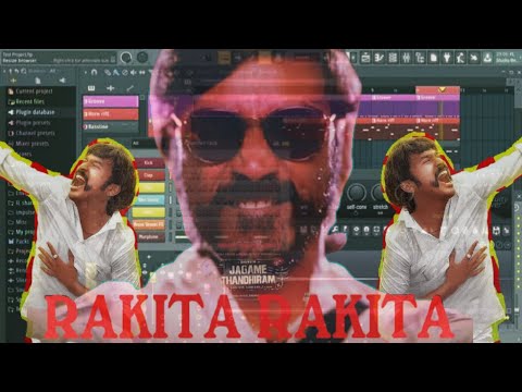 rakita rakita song in FL studio |  #keyboad_tutorial #jagame_thanthiram #musician_ragu
