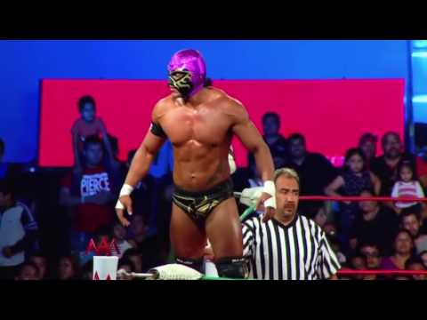 AAA Sin Límite Ecatepec Los Psychos Circus Vs Texano Jr., El Zorro & Hijo del Fantasma