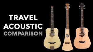 Travel Acoustic Comparison (Traveler Acoustic/ Martin Backpacker/ Taylor Baby)