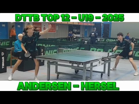 DTTB Top12 [U19 Jungen] | Noah Hersel(2192) : Chris Andersen(2166)
