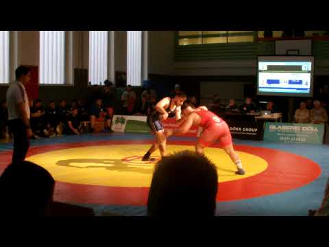 07.09.19 KSV Neu-Isenburg vs RWG - 98kg Freistil: Thomas Zahos vs Cihan Besli