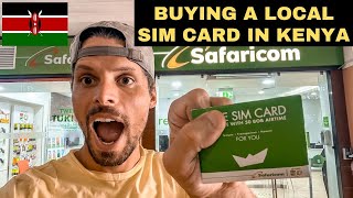 Buying a Prepaid Sim Card in Kenya in 2024