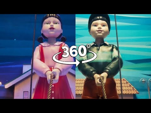 Squid Game 3 Rope Challenge - 360° VR Experience | Interactive Survival Game!