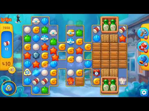 Fishdom level 7858 / Фишдом уровень 7858