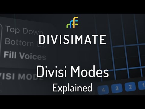 Divisi Modes Explained