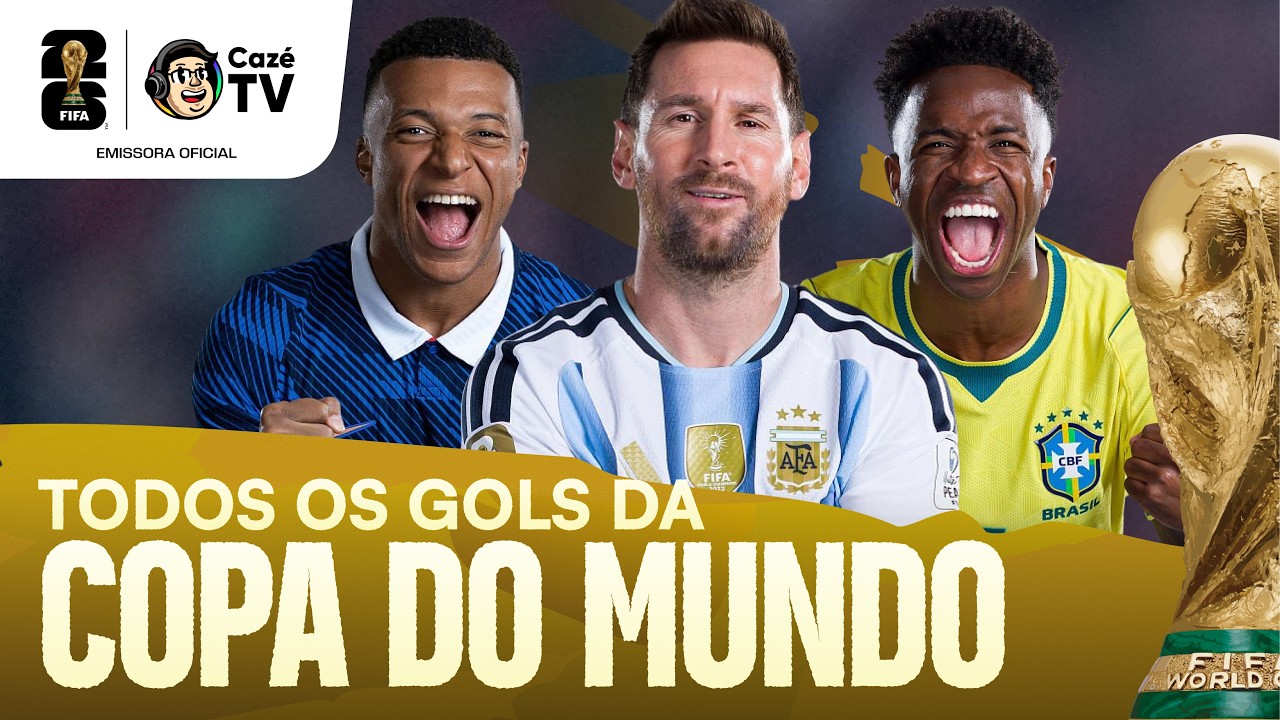 TODOS OS GOLS DA COPA DO MUNDO FIFA™ 2026, A MAIOR COPA DE TODOS OS TEMPOS!