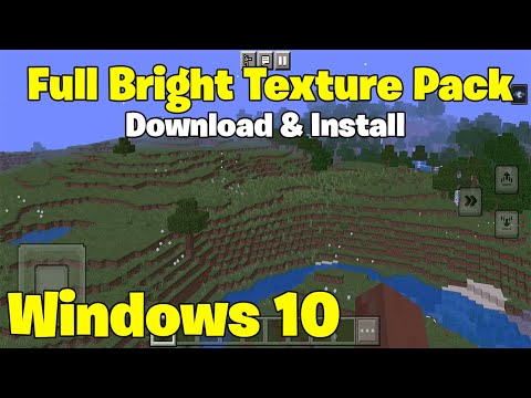 EPIC HACK! Get Full Bright Texture Pack for MCPE 1.20+