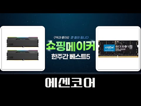 에센코어 KLEVV DDR5 램 비교: 파인/CRAS V RGB, 가성비는?