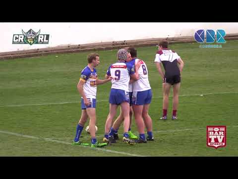 2017 Canberra RL   U18   Preliminary Final Highlights   Queanbeyan Kangaroos v Goulburn