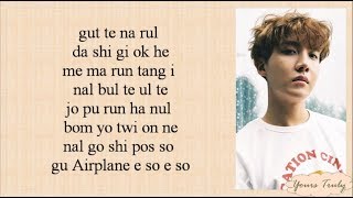 Download lagu J-HOPE (BTS방탄소년단) - Airplane (Easy Lyrics) mp3 Download lagu J-HOPE (BTS방탄소년단) - Airplane (Easy Lyrics) mp3