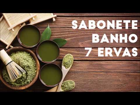Sabonete de Sete Ervas 100% Natural | Faça o seu!