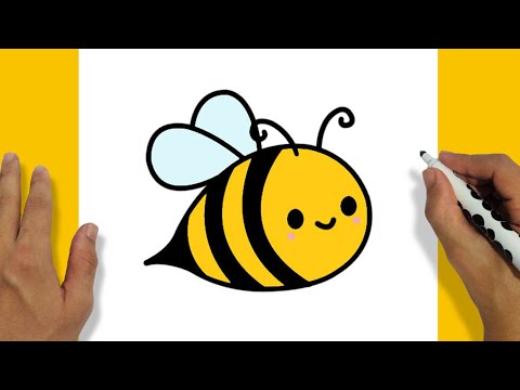 COMO DESENHAR UMA ABELHA