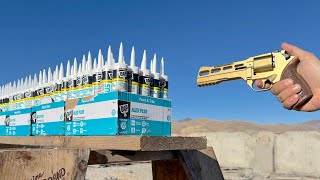 How Many Caulks does it take to stop a Bullet?