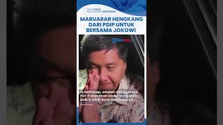 Politikus Maruarar Sirait Putuskan Hengkang dari PDIP lantaran Ingin Ikut Jokowi: Mohon Doa Restu
