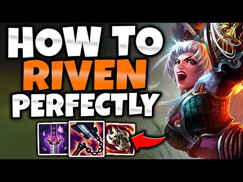 HOW TO PLAY RIVEN PERFECTLY IN SEASON 12 (5 PLAYERS RAGEQUIT) - S12 Riven TOP Gameplay Guide