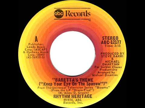 1976 HITS ARCHIVE: Baretta’s Theme - Rhythm Heritage (stereo 45 single version)