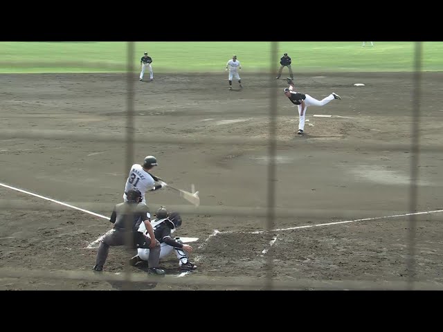 【MBG】初球打ち!! ホークス・正木智也 追加点となる左中間への2点タイムリー2ベース!! 2025年3月2日 福岡ソフトバンクホークス 対 千葉ロッテマリーンズ