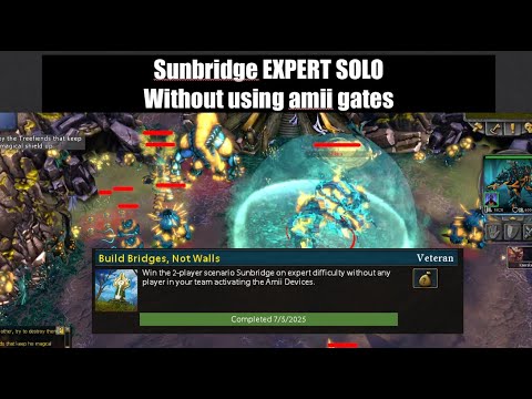 Skylords Reborn/Battleforge Complete Sunbridge EXPERT SOLO, Without amii gates [Achievement]